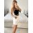 Women's Long Chiffon Short Sleeve Dress (S/M ONE SIZE) ITALIAN FASHION IMWGM23456