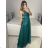 Women's Strapless Long Party Dress (S/M ONE SIZE) ITALIAN FASHION IMPSH2360055 purple S / M