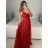 Women's Strapless Long Party Dress (S/M ONE SIZE) ITALIAN FASHION IMPSH2360055 -   růžová starorůžová -   S / M