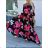 Women's Long Sleeve Hoodie Dress (S / M ONE SIZE) ITALIAN FASHION IMWA216095