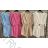 Women's Long Sleeve Hoodie Dress (S / M ONE SIZE) ITALIAN FASHION IMWA216095