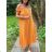 Women's Long Sleeve Hoodie Dress (S / M ONE SIZE) ITALIAN FASHION IMWA216095