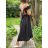 Women's Long Sleeve Hoodie Dress (S / M ONE SIZE) ITALIAN FASHION IMWA216095