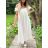 Women's Long Sleeve Hoodie Dress (S / M ONE SIZE) ITALIAN FASHION IMWA216095