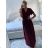 Women's summer icecool dress with sleeve (M/L, XL/2XL) AINUOSI ITALIAN FASHION IMB232103