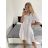 Women's Long Sleeve Turtleneck Dress (uni s-l) ITALIAN FASHION IM720011