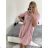 Women's Long Sleeve Turtleneck Dress (uni s-l) ITALIAN FASHION IM720011