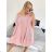 Women's Long Sleeve Turtleneck Dress (uni s-l) ITALIAN FASHION IM720011