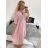 Women's Long Sleeve Turtleneck Dress (uni s-l) ITALIAN FASHION IM720011