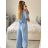 Women's elegant party long sleeve dress (S/M ONE SIZE) ITALIAN FASHION IM322282