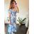 Women's Summer Sleeveless Long Dress (S/M ONE SIZE) ICECOOL AINUOSI FRENCH FASHION FMPZM23024-6