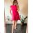 Summer long sleeve flowered women's dress (UNI S / L) ITALIAN FASHION IMK20150