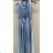 Women's Long Elegant Variable Sleeveless Dress (S/M ONE SIZE) ITALIAN FASHION IMPDY23MDUE991505