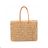 Women's boho summer handbag (43cm X 34cm X 10cm) Versoli VER24TOR-PA-2 dark brown ONE SIZE