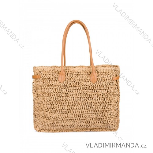 Women's boho summer handbag (43cm X 34cm X 10cm) Versoli VER24TOR-PA-2 dark brown ONE SIZE