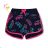 Kraťas shorts with sequins baby teen girl (98-128) KUGO K627