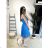 Women's Long Chiffon Short Sleeve Dress (S/M ONE SIZE) ITALIAN FASHION IMWGS231048