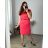 Women's short sleeve dress oversized (L-3XL) POLISH FASHION PMF20013