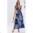 Women's Summer Boho Lace Strapless Dress (S/M ONE SIZE) ITALIAN FASHION IMPEM23IND7712