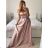 Women's strapless long party dress (S/M ONE SIZE) ITALIAN FASHION IMPSH2450038/DU