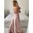 Women's strapless long party dress (S/M ONE SIZE) ITALIAN FASHION IMPSH2450038/DU