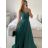 Women's Long Elegant Party Sleeveless Dress (S/M ONE SIZE) ITALIAN FASHION IMPBB2480872bl