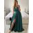 Women's Long Elegant Party Sleeveless Dress (S/M ONE SIZE) ITALIAN FASHION IMPBB2480872bl