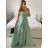 Women's Strapless Short Party Dress (S/M ONE SIZE) ITALIAN FASHION IMPSH235427 S / M light green