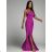 Women's Long Elegant Strapless Jumpsuit (S/M ONE SIZE) ITALIAN FASHION IMWKK23919