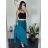 Women's Summer Long Harem Pants (S/M/L ONE SIZE) ITALIAN FASHION IMD24199