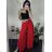 Women's Summer Long Harem Pants (S/M/L ONE SIZE) ITALIAN FASHION IMD24199