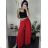 Women's Summer Long Harem Pants (S/M/L ONE SIZE) ITALIAN FASHION IMD24199/DR