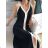 Women's Long Chiffon Short Sleeve Dress (S/M ONE SIZE) ITALIAN FASHION IMWGS231048