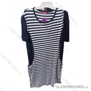 Women's Short Sleeve Striped Dress (SL) EXCZOTIC TM819767