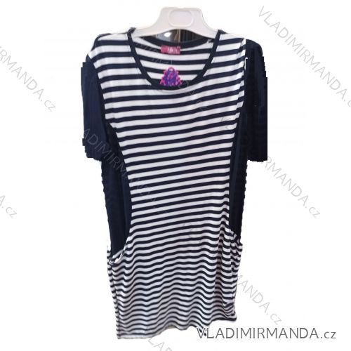 Women's Short Sleeve Striped Dress (SL) EXCZOTIC TM819767