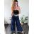 Women's Long Pants (S/M ONE SIZE) ITALIAN FASHION IMM24M4312