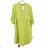 Women's Plus Size Long Sleeve Muslin Shirt Dress (3XL/4XL ONE SIZE) ITALIAN FASHION IMC24008 -   beige -   XL/2XL