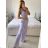 Women's Long Elegant Long Sleeve Jumpsuit (S/M ONE SIZE) ITALIAN FASHION IMWA23289