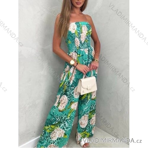 Women's Long Summer Flip Flops Carmen Jumpsuit (S/M/L ONE SIZE) ITALIAN FASHION IMWCH24600