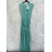 Women's Long Chiffon Short Sleeve Dress (S/M ONE SIZE) ITALIAN FASHION IMWGS231048