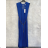 Women's Long Chiffon Short Sleeve Dress (S/M ONE SIZE) ITALIAN FASHION IMWGS231048