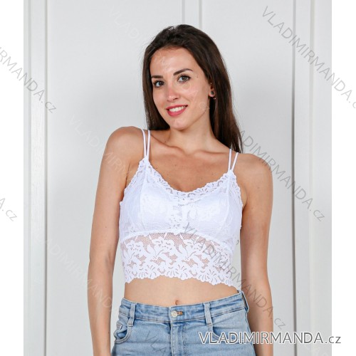 Šaty letní na ramínka dámské (S/M ONE SIZE) ITALSKÁ MÓDA IMPBB22B21841 S/M white