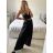 Women's elegant oversize long pants with belt (S/M/L ONE SIZE) ITALIAN FASHION IM324060