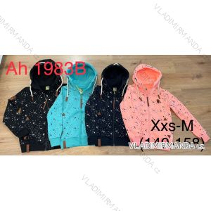 Youth girl's women's zip-up hoodie (XXS-M,140-158) VINTE VIN24AH1983B