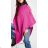 Women's warm turtleneck poncho (L / XL ONE SIZE) ITALIAN FASHION IMWD217126