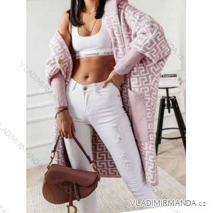 Women's Long Sleeve Cardigan (S/M ONE SIZE) ITALIAN FASHION IMWKK232891