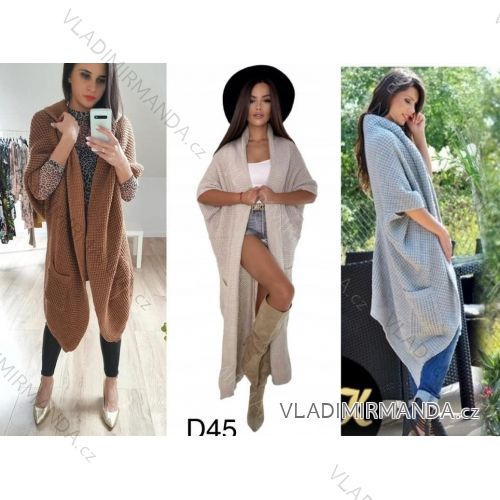 Women's Long Sleeve Cardigan (S/M ONE SIZE) ITALIAN FASHION IMWKK232891