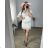 Women's Summer Lace Short Sleeve Dress (50/54 ONE SIZE) ITALIAN FASHION IMBM24058