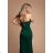 Women's Long Elegant Party Long Sleeve Dress (S-XL) FRENCH FASHION FMPEL23CECILE dark green M