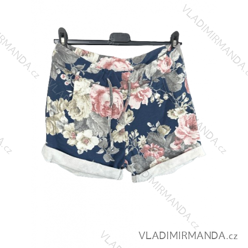 Summer shorts women (UNI s / m) ITALIAN MODA IMD20199 S / M blue